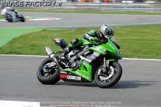 2009-05-09 Monza 1257 Superbike - Qualifyng Practice - Makoto Tamada - Kawasaki ZX 10R